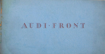 Audi Front Modelprogram 1939 Carbrochure (4930)